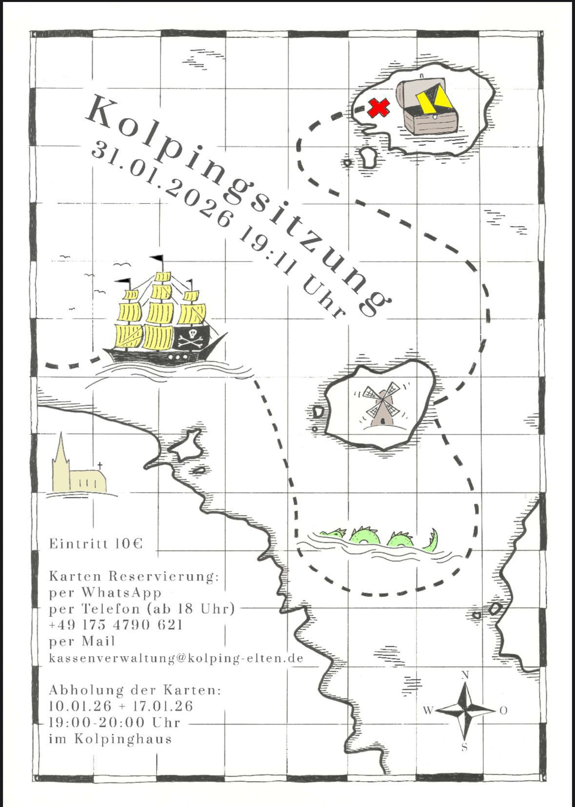Plakat Kolpingsitzung 2026 Original